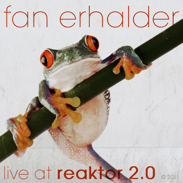 Live PA Set: Erhalder at Reaktor 2.0